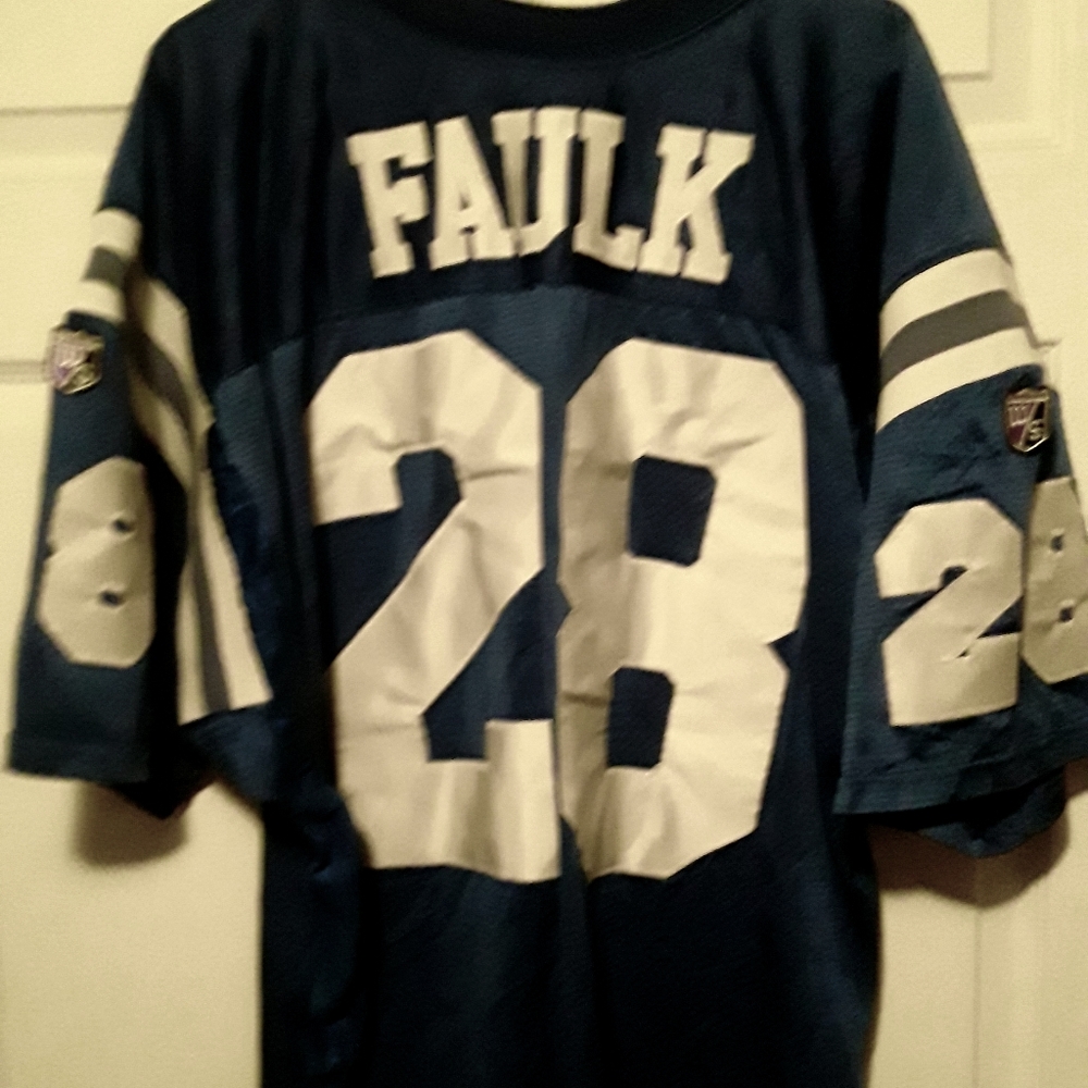VTG MARSHALL FAULK COLTS JERSEY!!